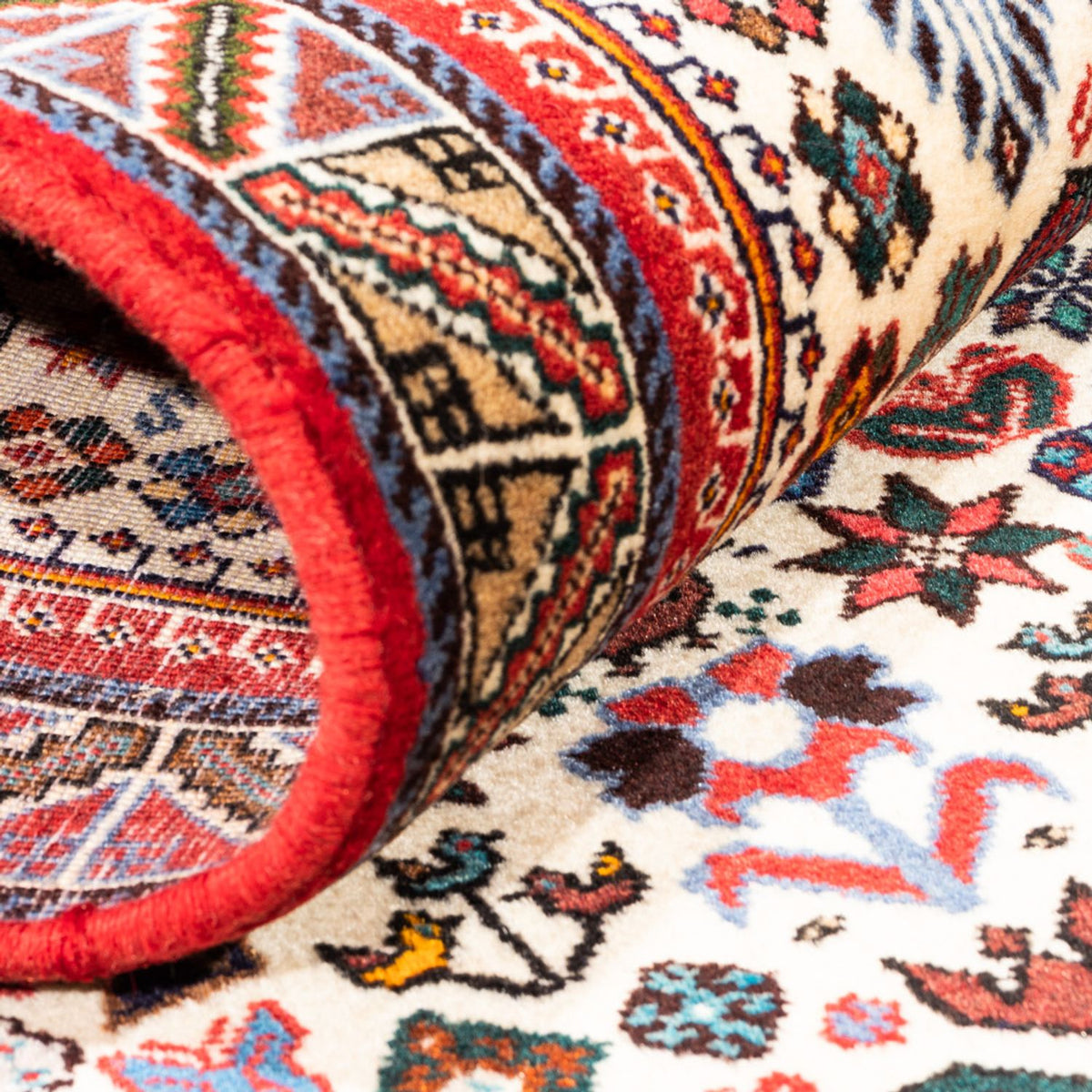 Runner Persisk matta - Nomadic - 200 x 82 cm - grädde