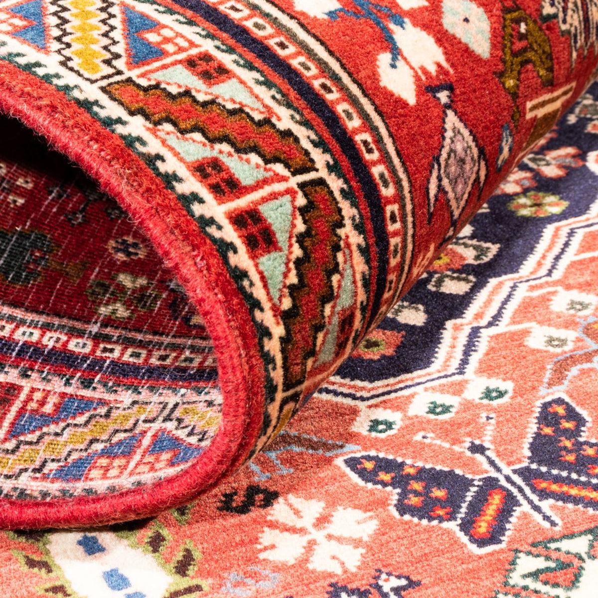 Runner Persisk matta - Nomadic - 200 x 80 cm - röd