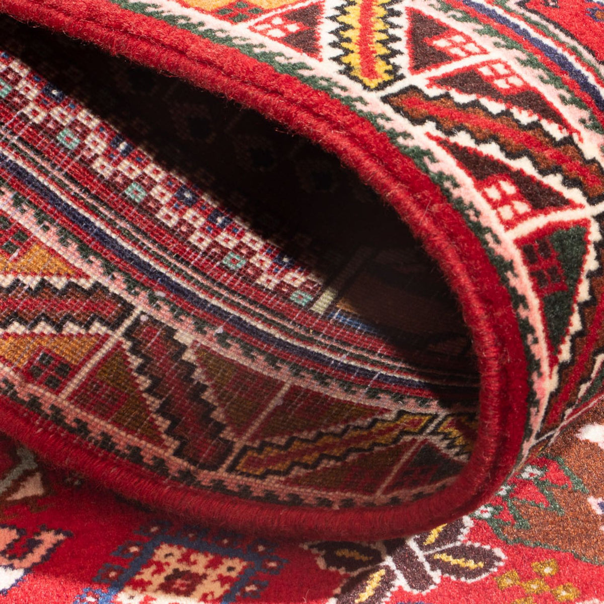 Persisk matta - Nomadic - 150 x 75 cm - röd