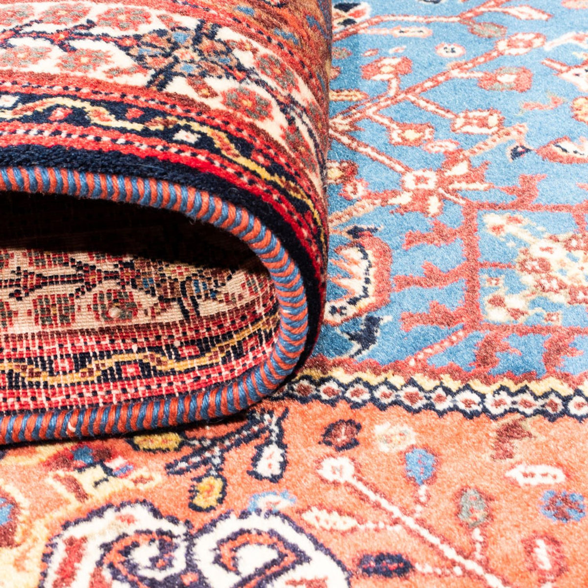 Persisk matta - Nomadic - 156 x 110 cm - blå