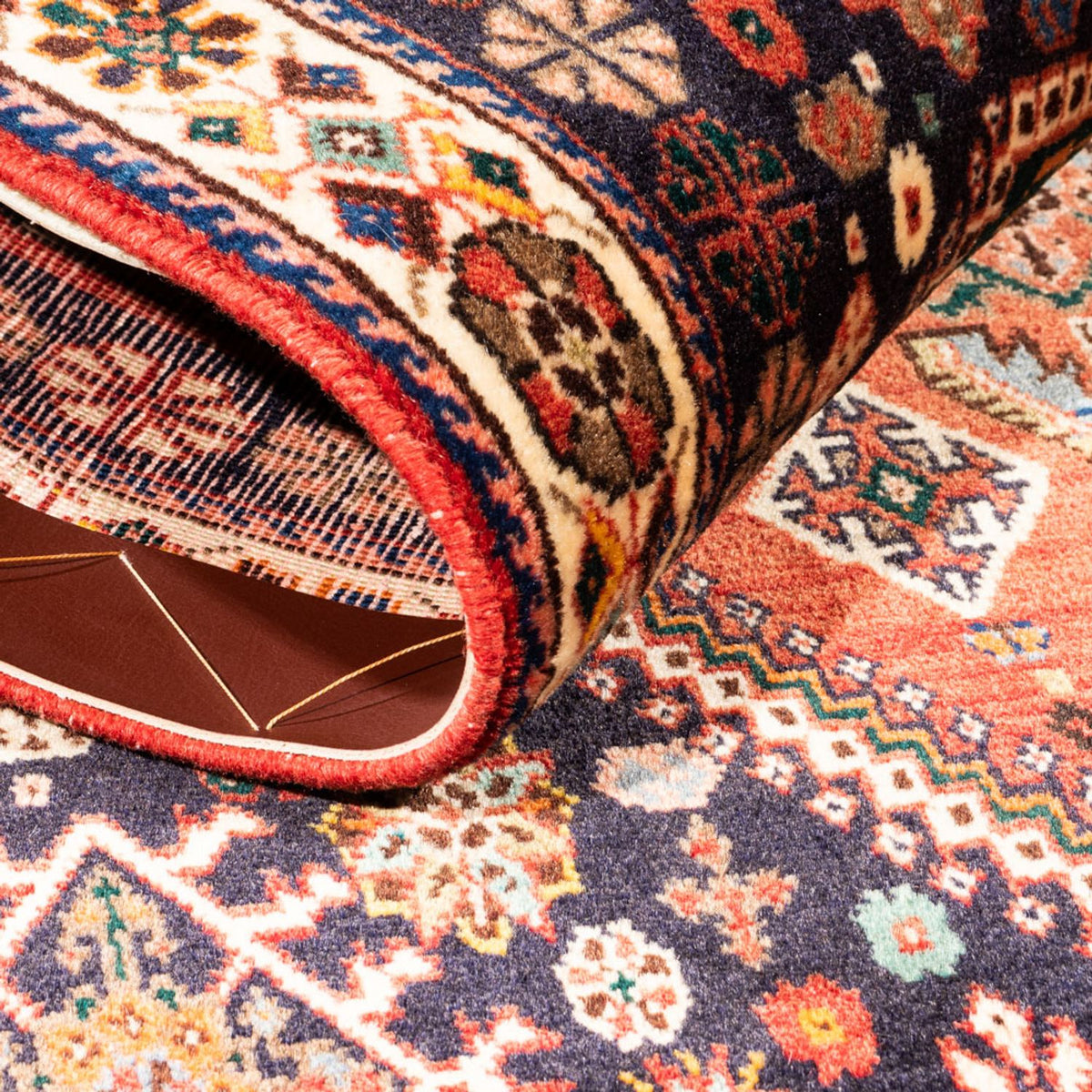 Persisk matta - Nomadic - 154 x 112 cm - röd