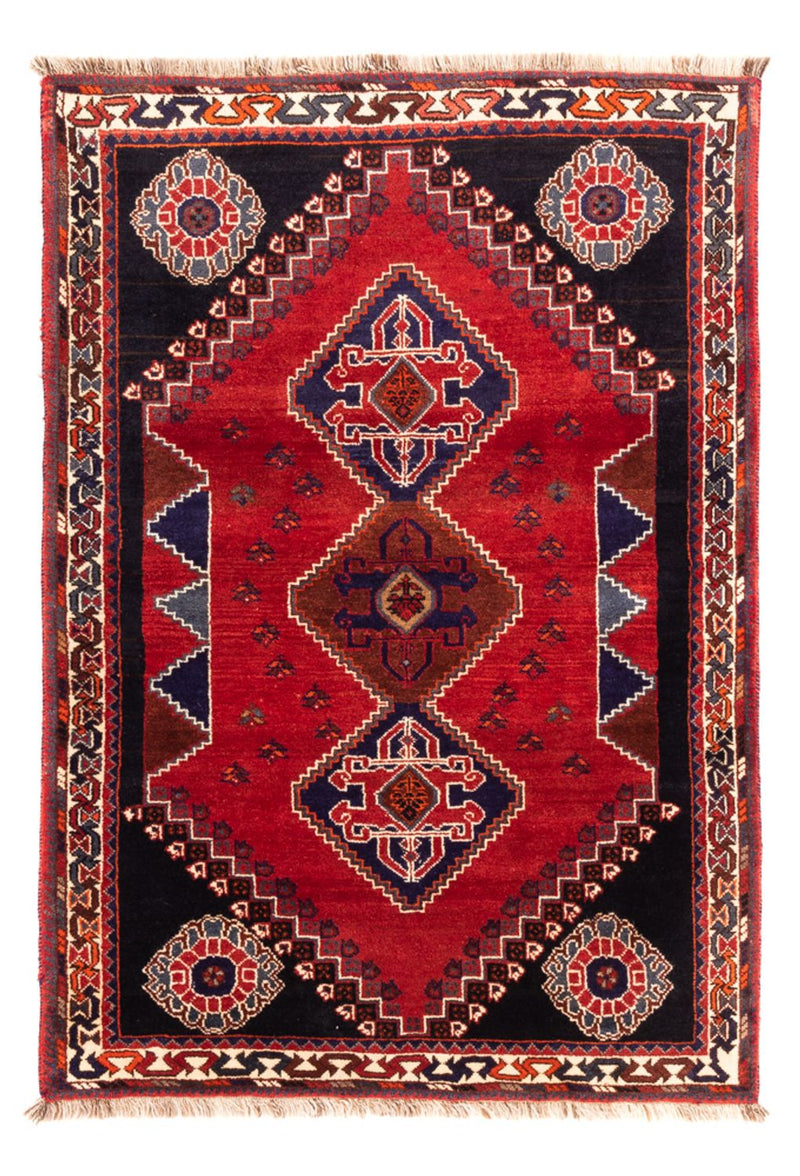 Gabbeh-matta - Kashkuli Persiska - 158 x 112 cm - röd