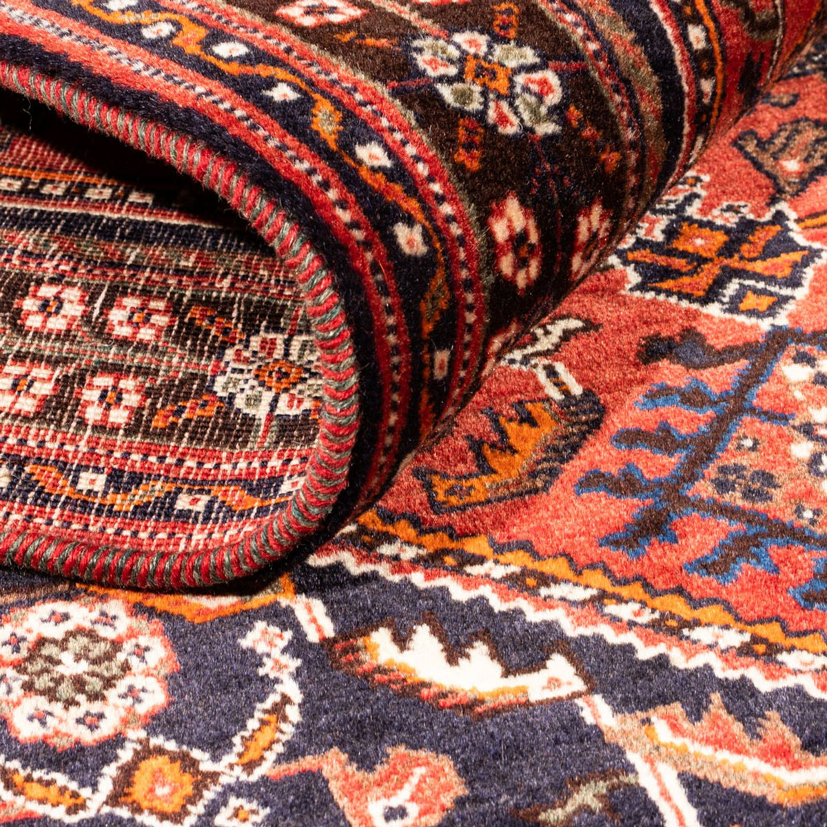 Persisk matta - Nomadic - 158 x 110 cm - röd