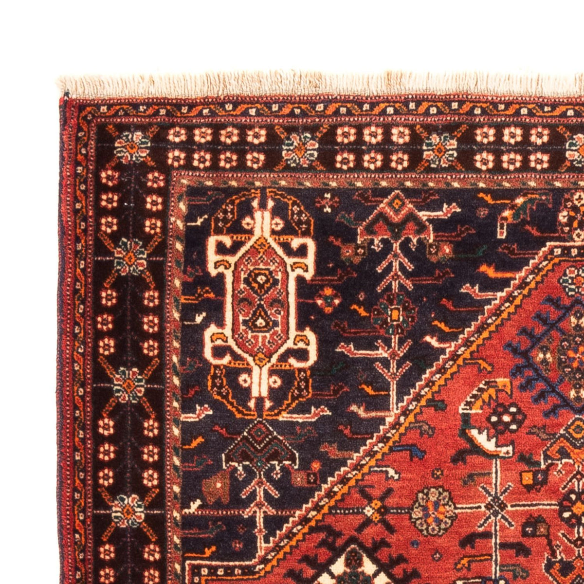 Persisk matta - Nomadic - 140 x 108 cm - röd