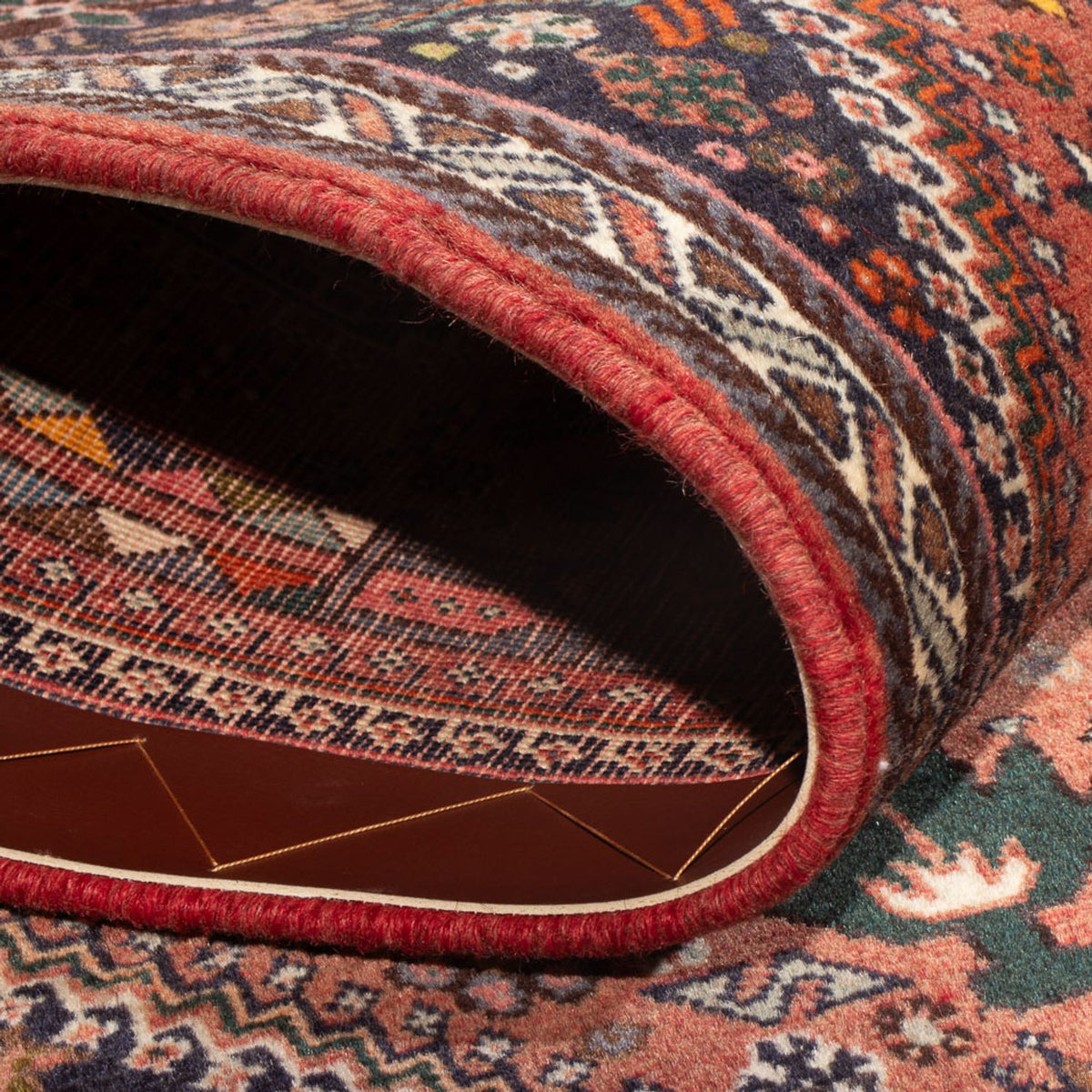 Persisk matta - Nomadic - 147 x 73 cm - röd