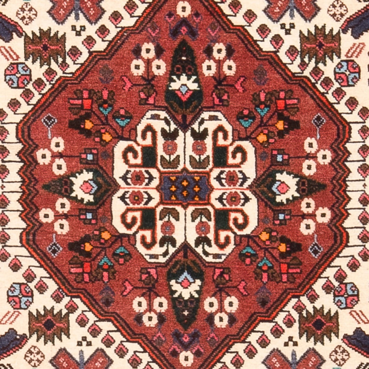 Persisk matta - Nomadic - 150 x 73 cm - grädde