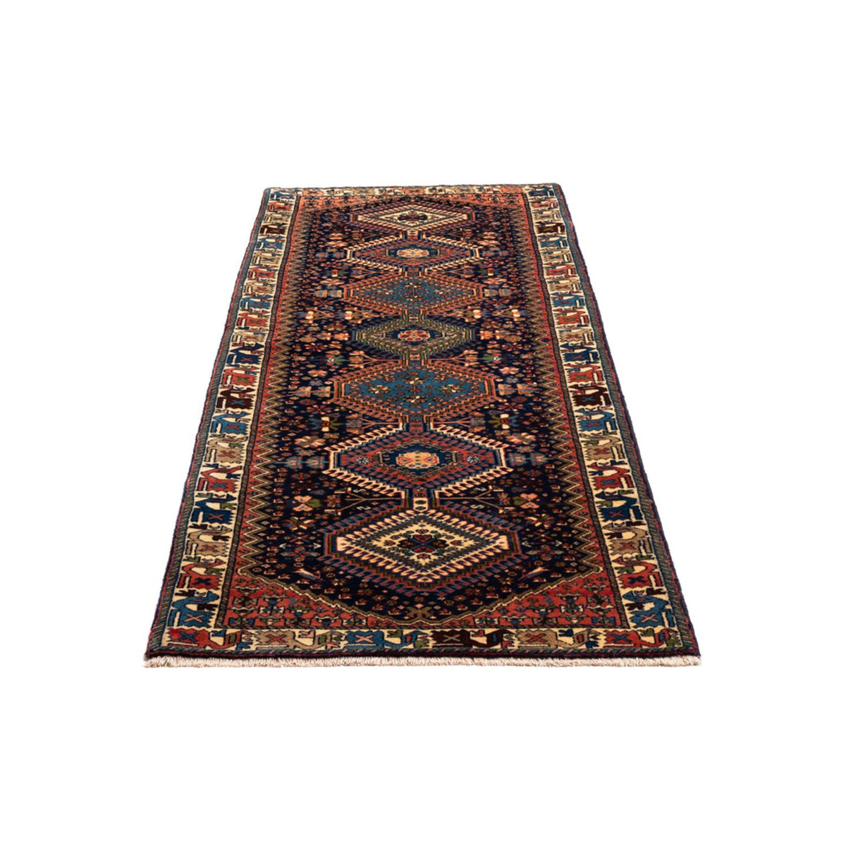 Runner Persisk matta - Nomadic - 228 x 77 cm - mörk beige
