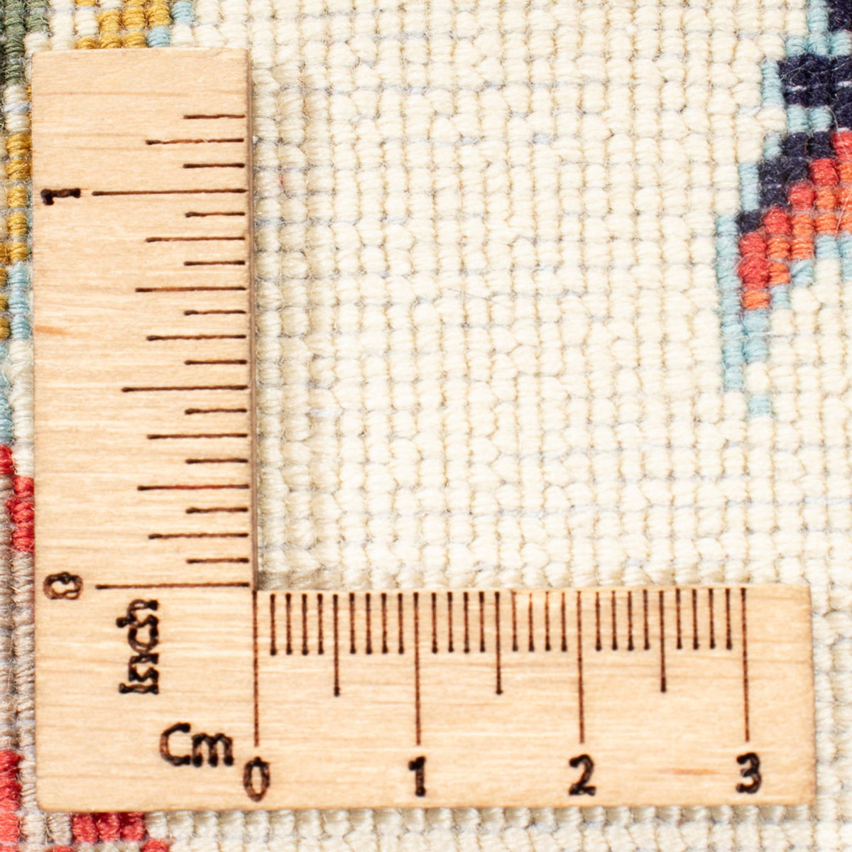 Persisk matta - Ghom - 107 x 65 cm - grädde