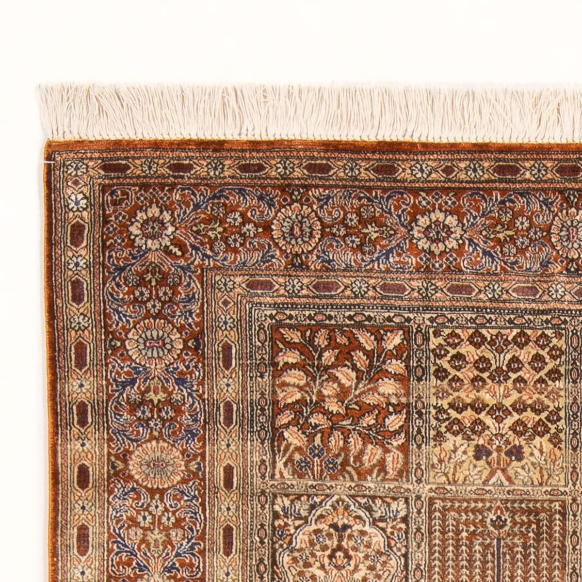 Silk Carpet - Ghom Silk - Premium - 148 x 100 cm - flerfärgad