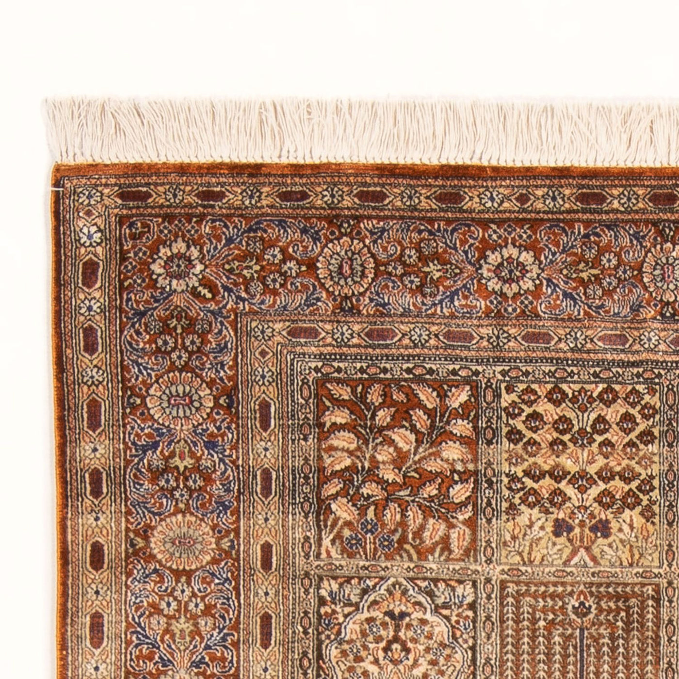 Qom silke Mattan 148x100cm - Persisk matta