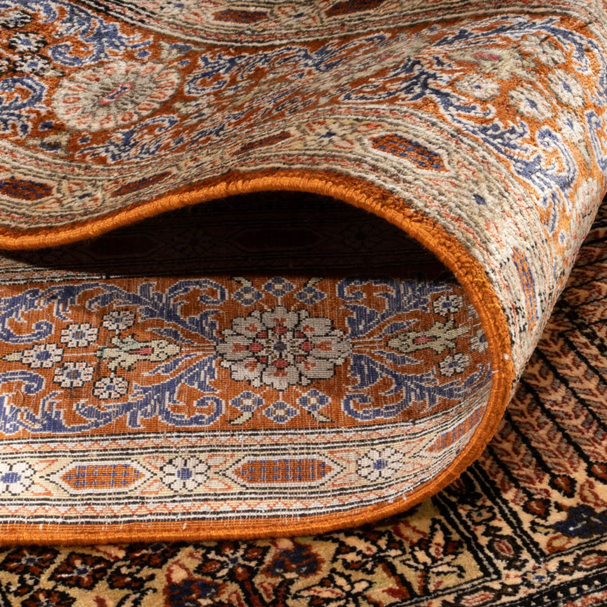 Silk Carpet - Ghom Silk - Premium - 148 x 100 cm - flerfärgad