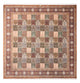 Silk Carpet - Ghom Silk - Premium kvadrat  - 302 x 297 cm - flerfärgad