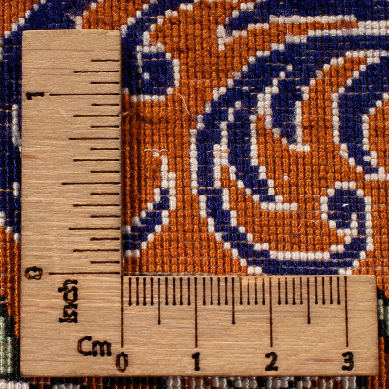 Silk Carpet - Ghom Silk - Premium kvadrat  - 302 x 297 cm - flerfärgad