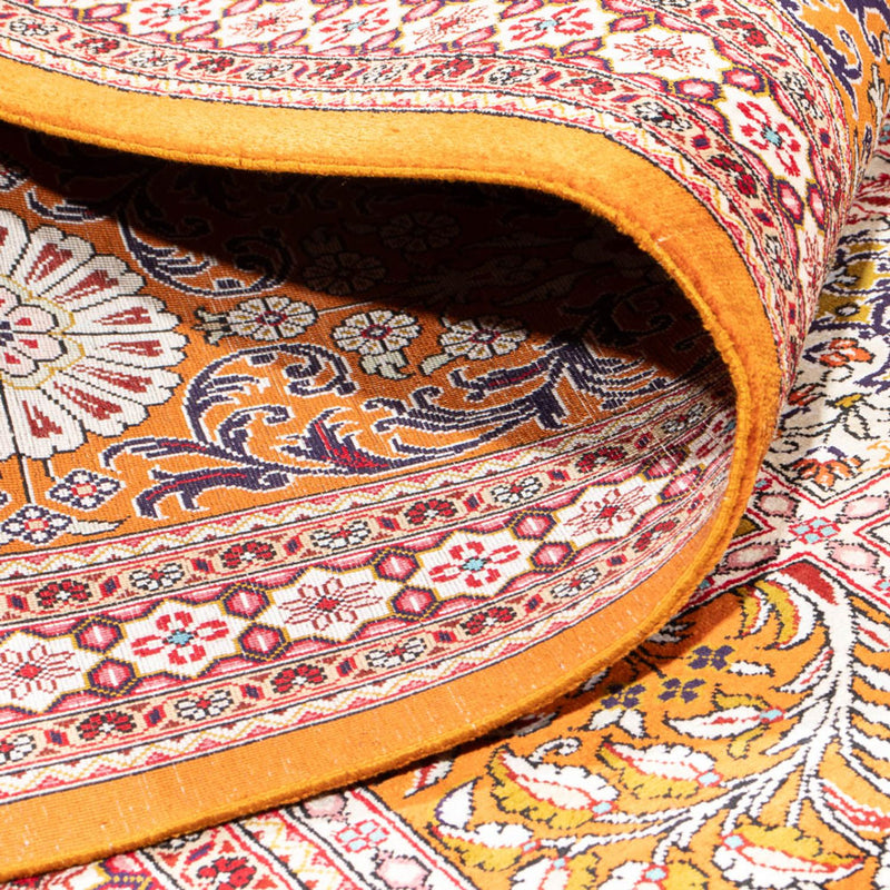 Silk Carpet - Ghom Silk - Premium kvadrat  - 250 x 250 cm - flerfärgad