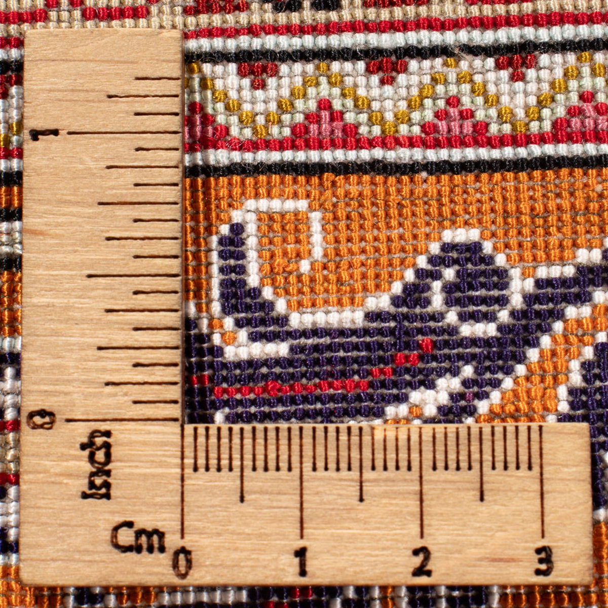 Silk Carpet - Ghom Silk - Premium kvadrat  - 250 x 250 cm - flerfärgad