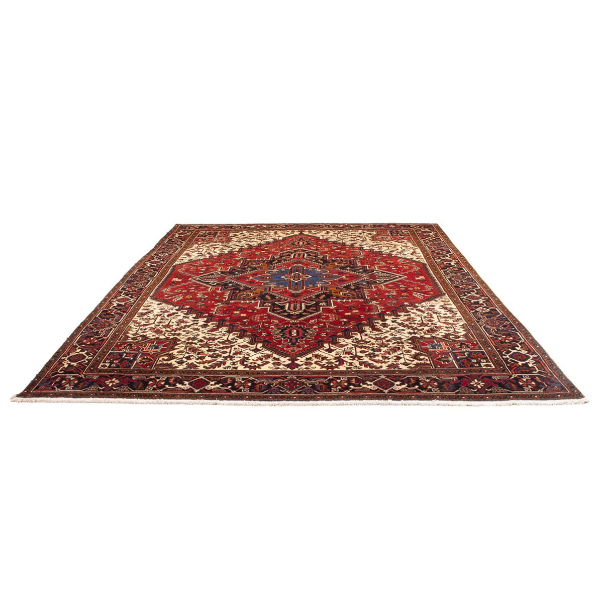 Persisk matta - Nomadic - 339 x 243 cm - grädde