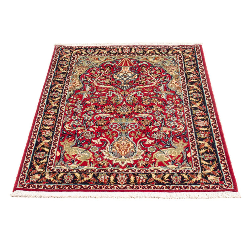 Persisk matta - Isfahan - Premium - 105 x 77 cm - röd
