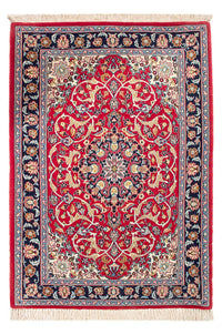 Persisk matta - Isfahan - Premium - 110 x 75 cm - röd