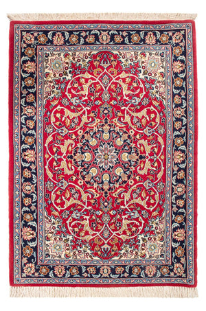 Persisk matta - Isfahan - Premium - 110 x 75 cm - röd