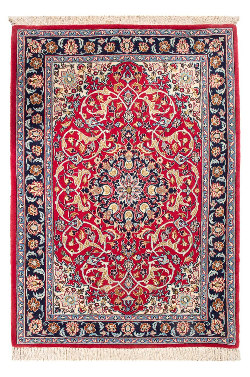 Persisk matta - Isfahan - Premium - 110 x 75 cm - röd