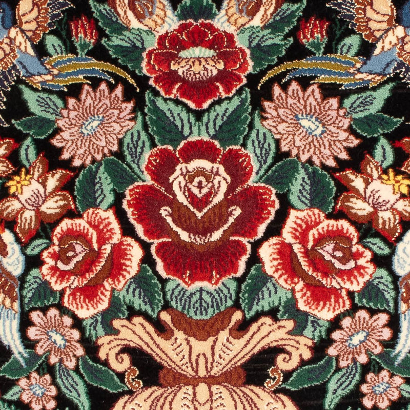 Persisk matta - Isfahan - Premium - 105 x 70 cm - mörkblå