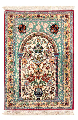 Persisk matta - Isfahan - Premium - 103 x 70 cm - grön