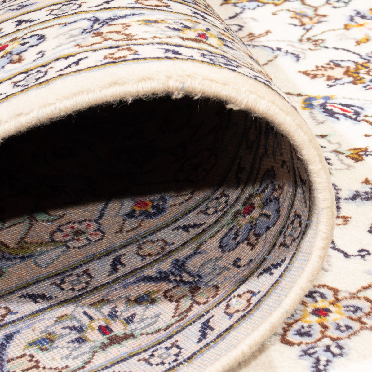 Persiska mattor - Keshan - 403 x 300 cm - grädde