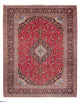 Persiska mattor - Keshan - 397 x 300 cm - röd