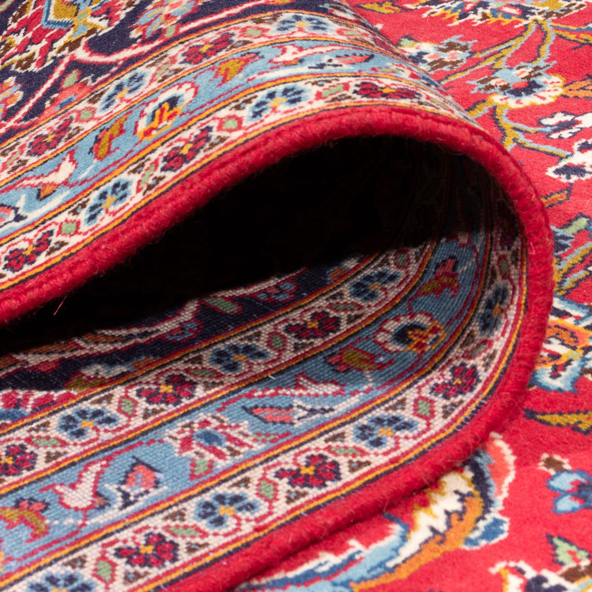 Persiska mattor - Keshan - 397 x 300 cm - röd