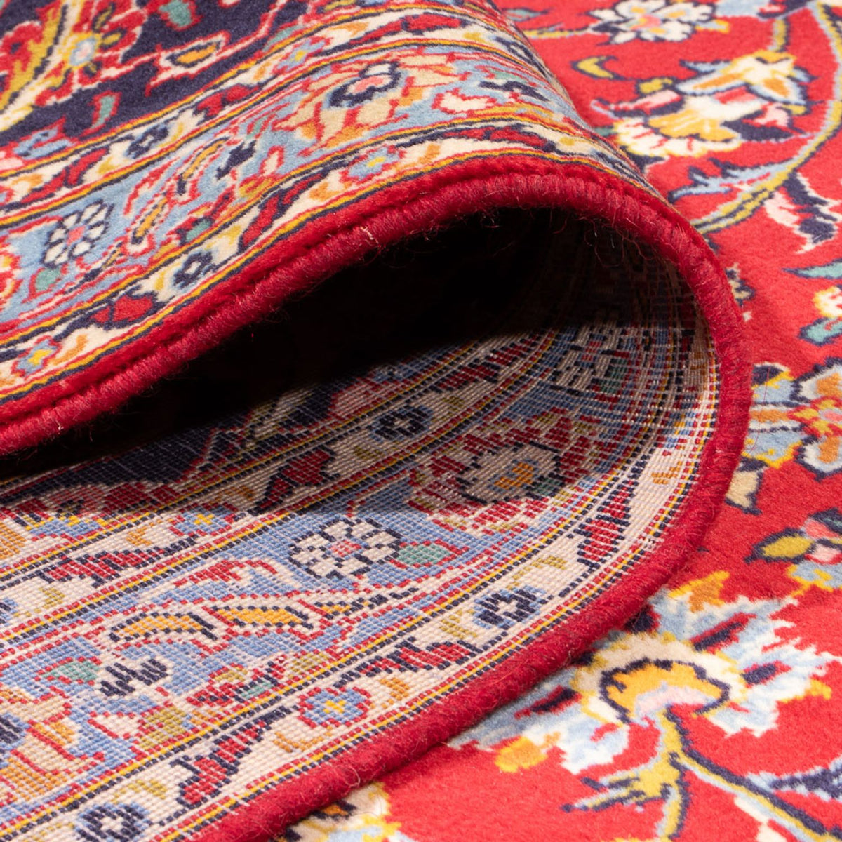 Persiska mattor - Keshan - 417 x 300 cm - röd