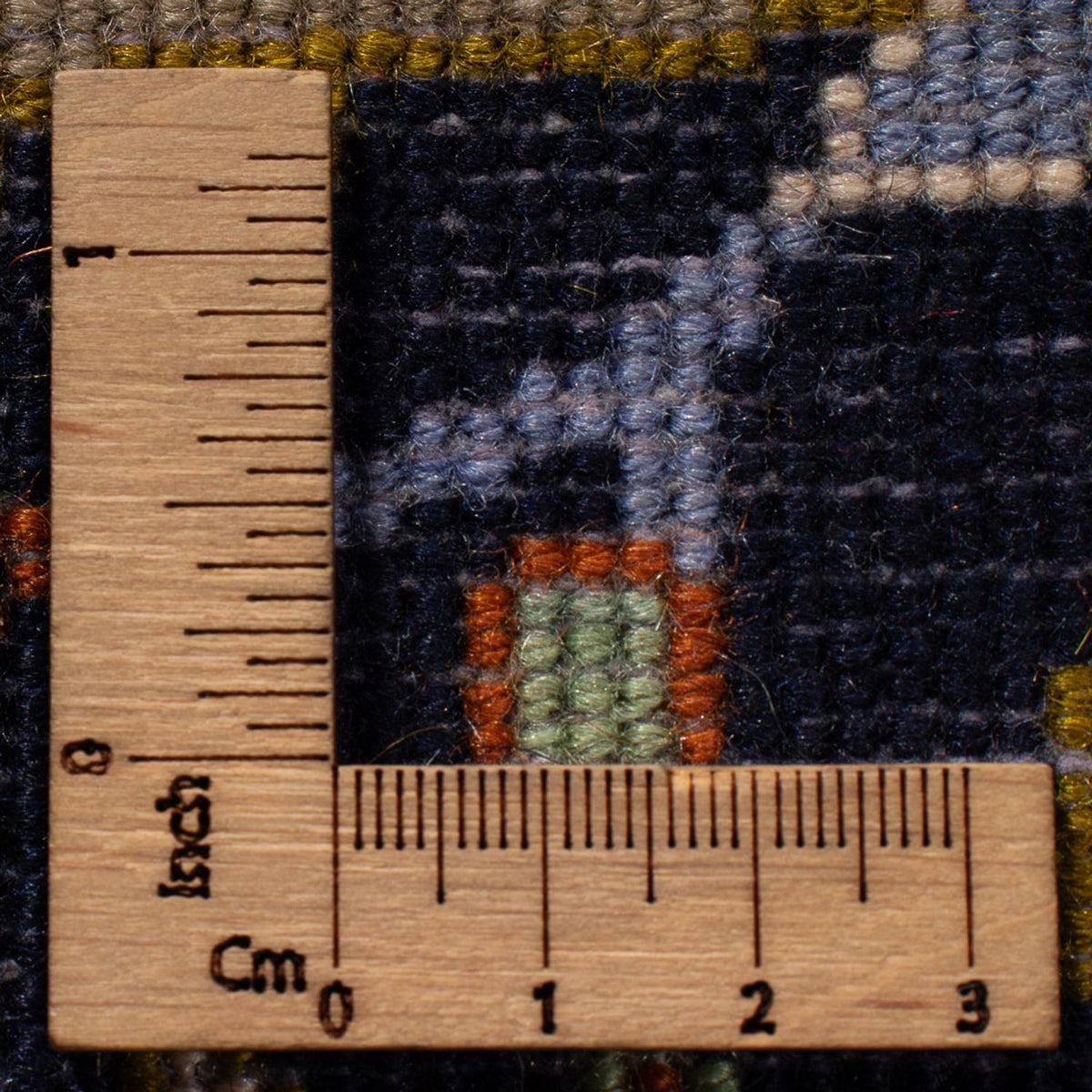 Persiska mattor - Keshan - 417 x 293 cm - mörkblå