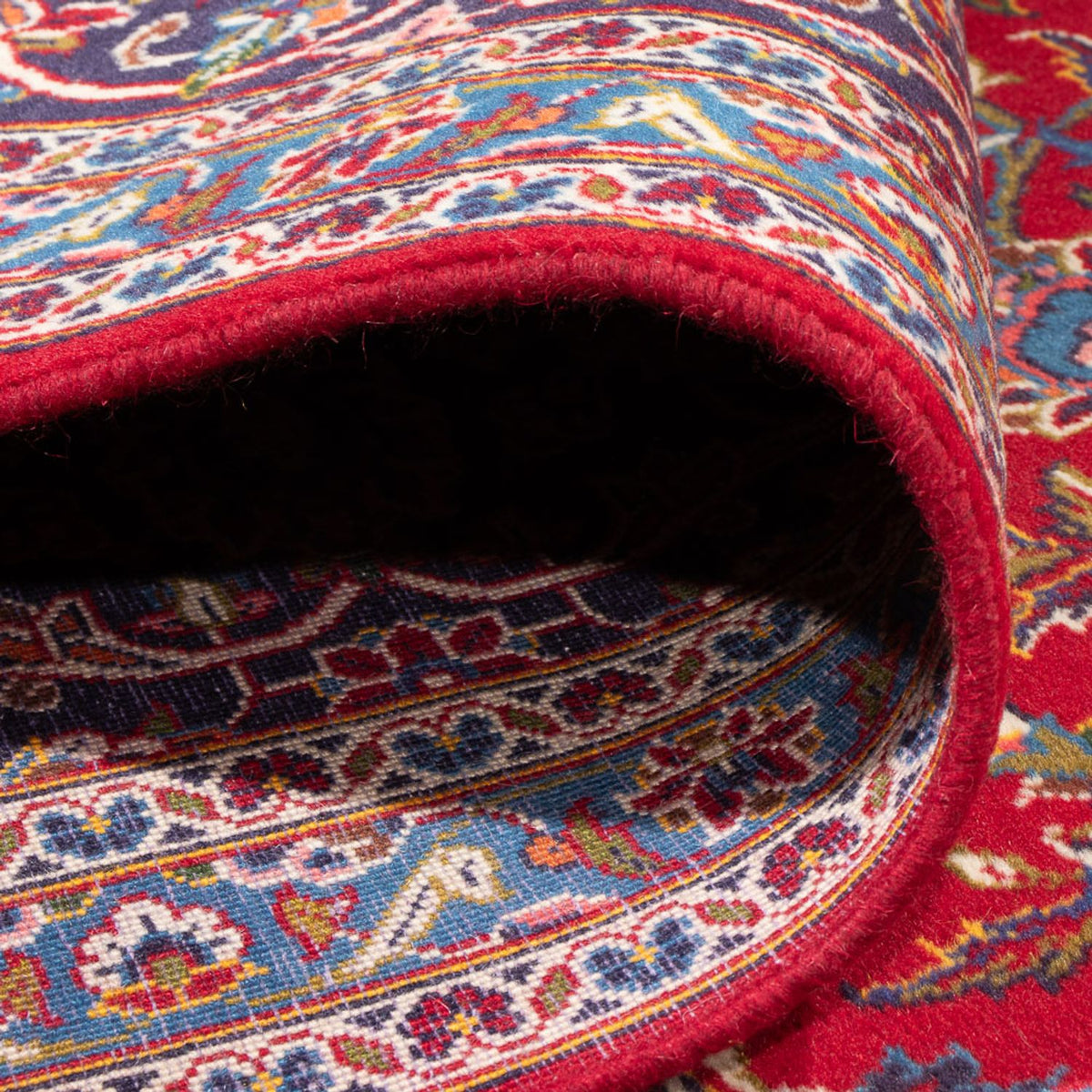 Persiska mattor - Keshan - 388 x 297 cm - röd