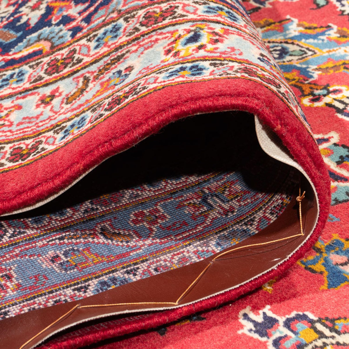 Persiska mattor - Keshan - 386 x 296 cm - röd