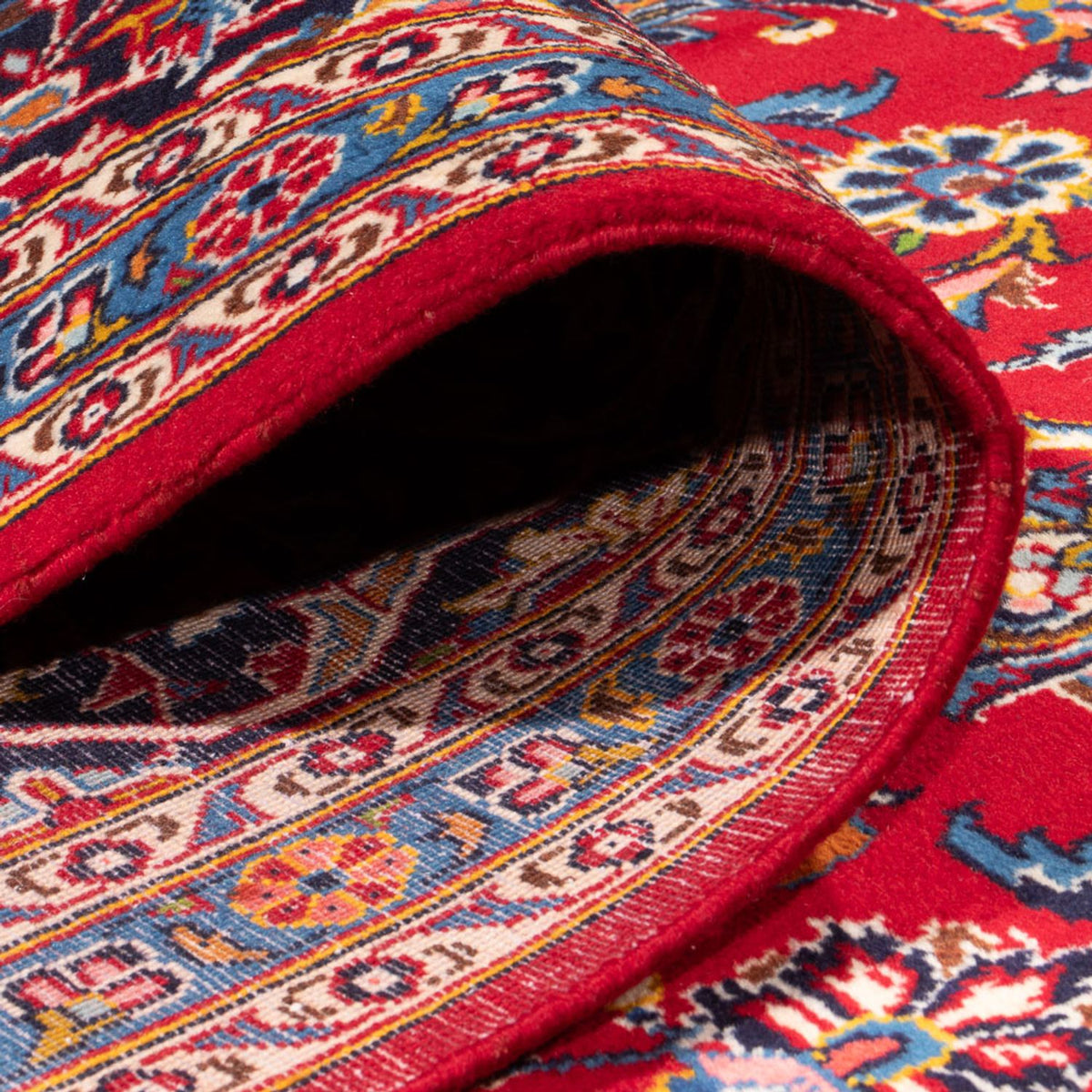 Persiska mattor - Keshan - 412 x 290 cm - röd