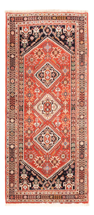 Runner Gabbeh-matta - Kashkuli Persiska - 206 x 87 cm - orange