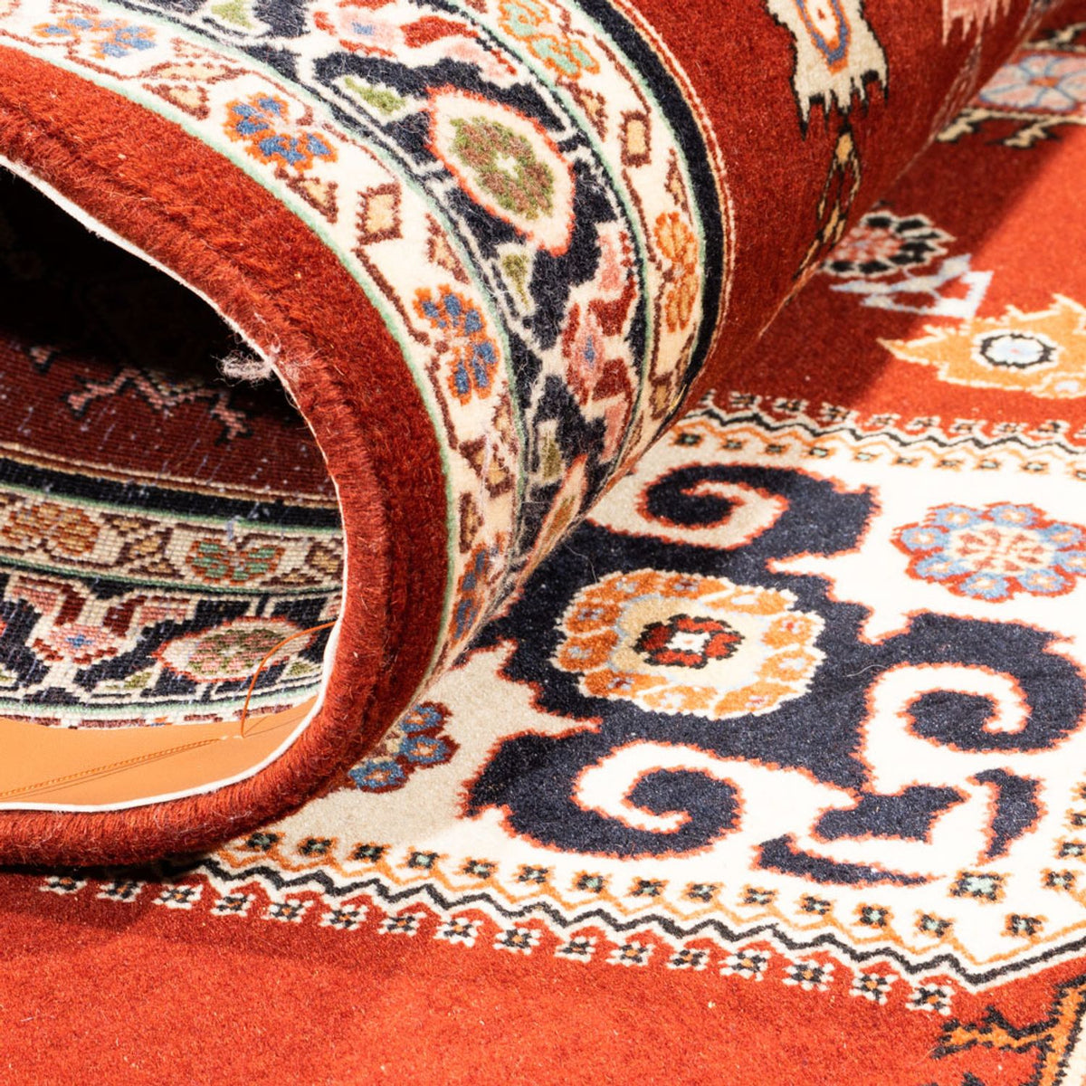 Runner Gabbeh-matta - Kashkuli Persiska - 198 x 86 cm - röd