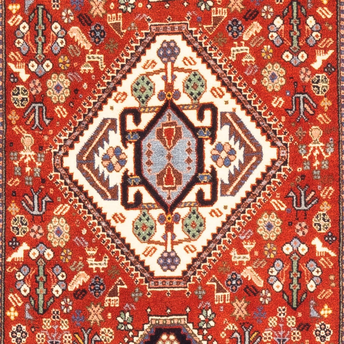 Runner Gabbeh-matta - Kashkuli Persiska - 191 x 73 cm - orange