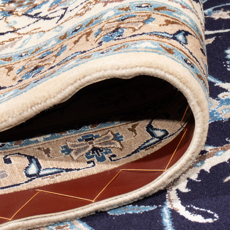 Persisk matta - Nain - 395 x 300 cm - mörkblå