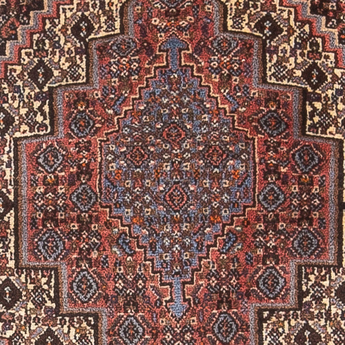 Persisk matta - Classic - 90 x 72 cm - mörk beige