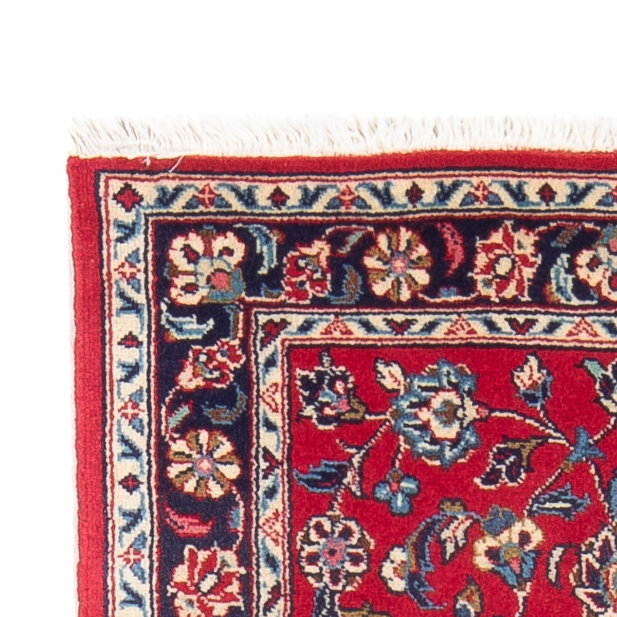 Persiska mattor - Keshan - 142 x 68 cm - röd