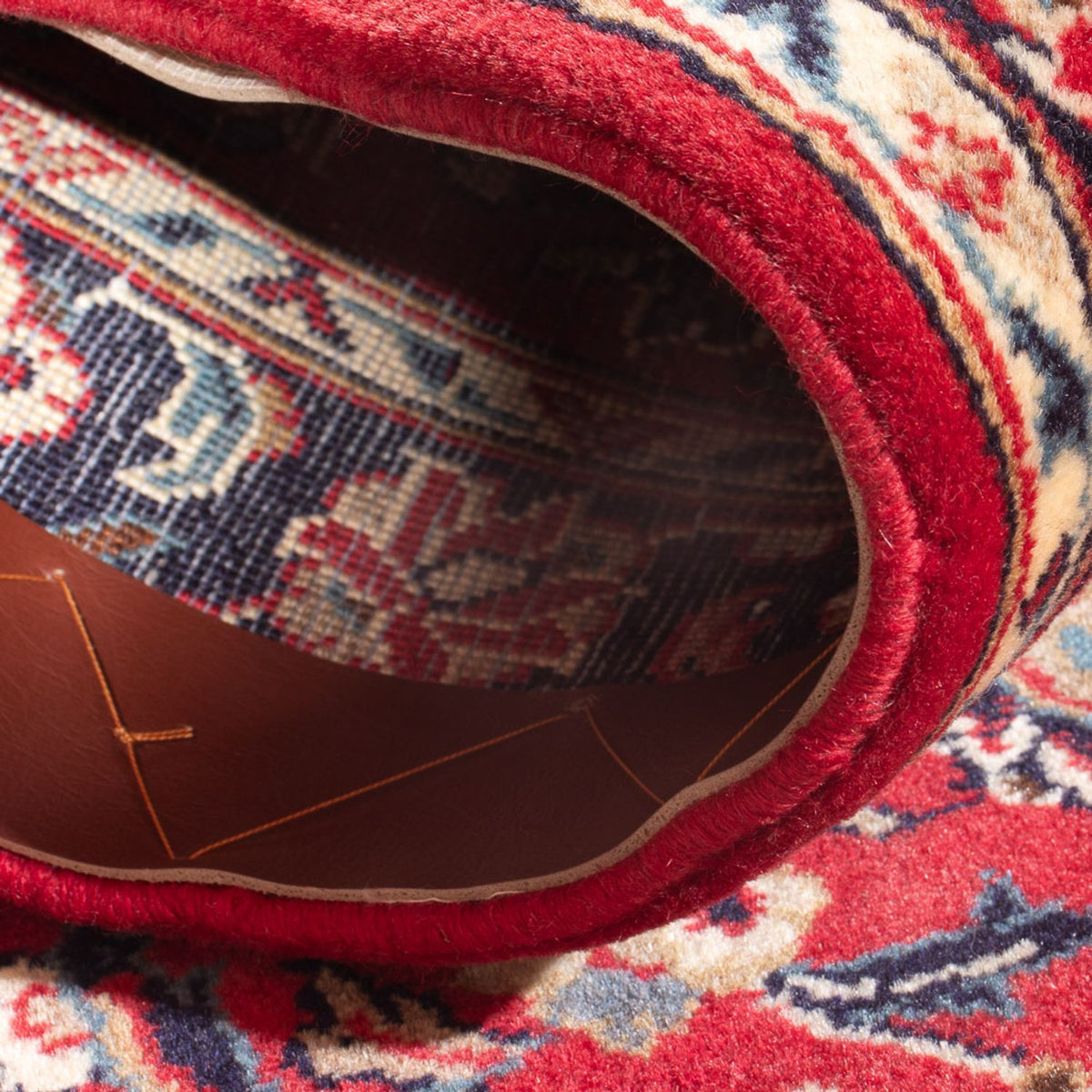 Persiska mattor - Keshan - 130 x 70 cm - röd