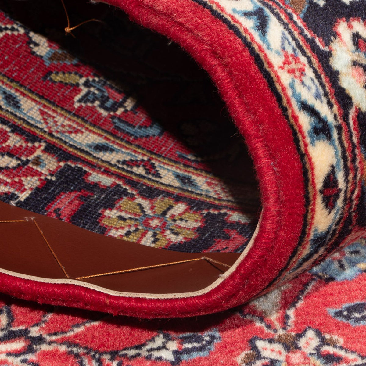 Persiska mattor - Keshan - 142 x 68 cm - röd