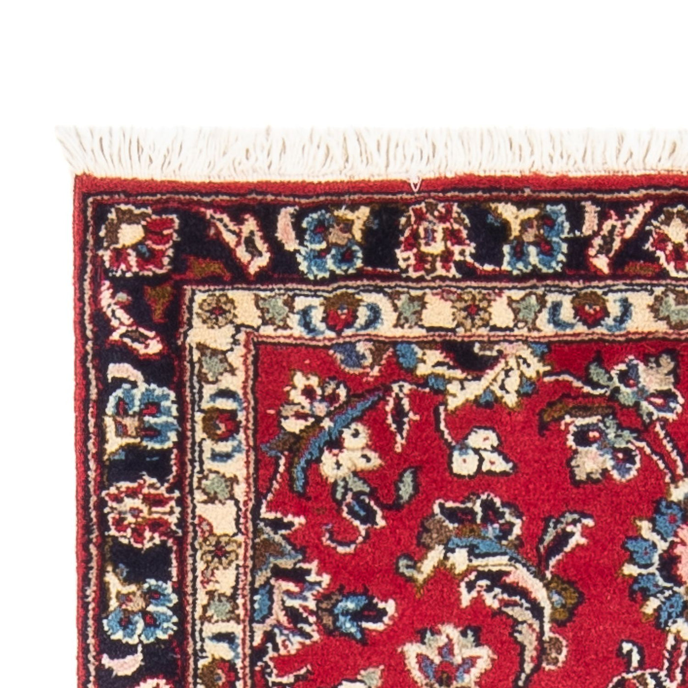 Persiska mattor - Keshan - 130 x 67 cm - röd