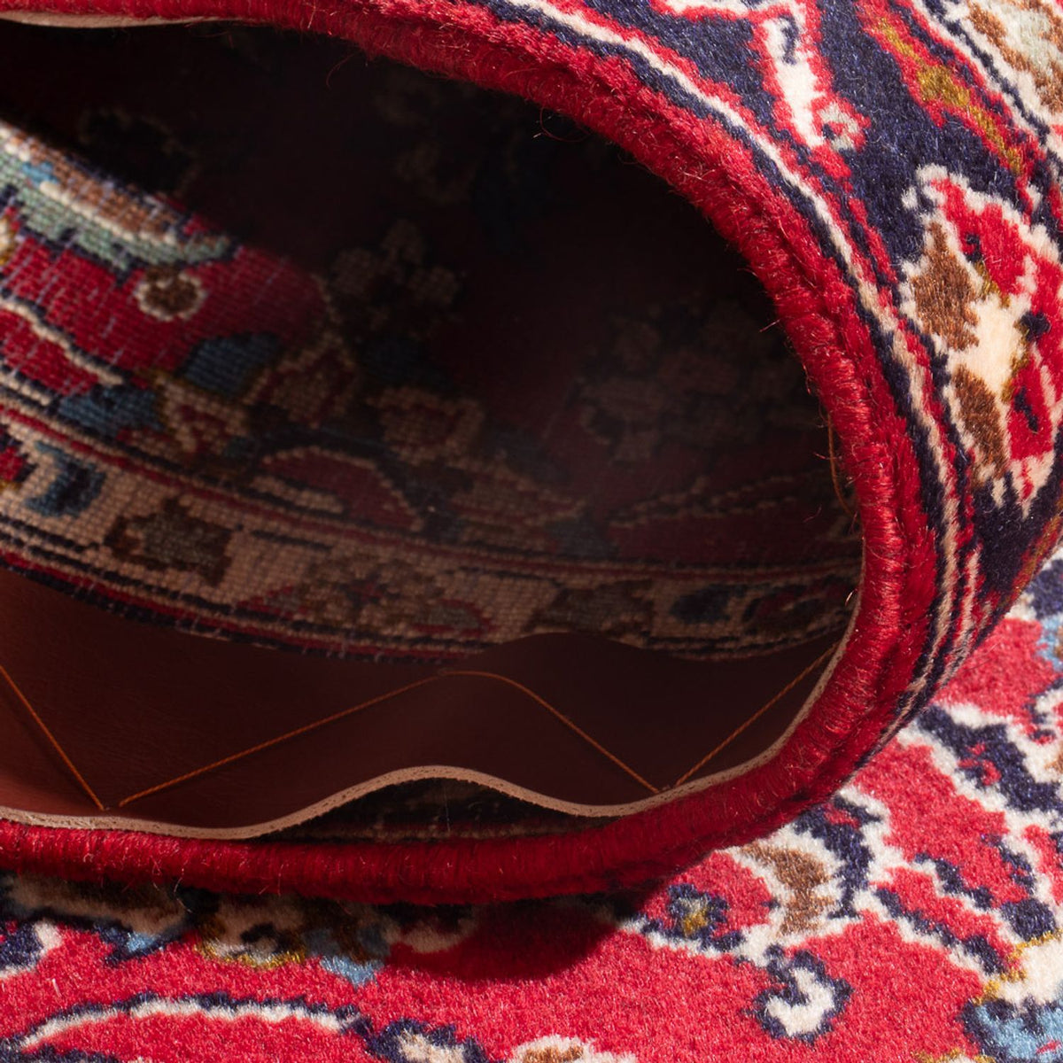 Persiska mattor - Keshan - 130 x 67 cm - röd