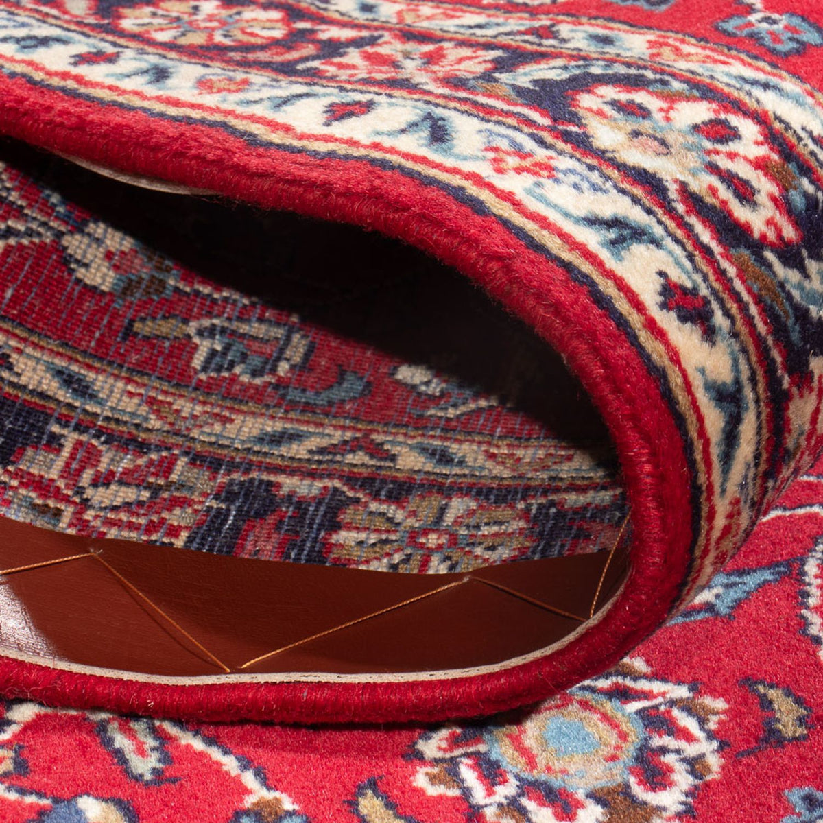 Persiska mattor - Keshan - 137 x 67 cm - röd