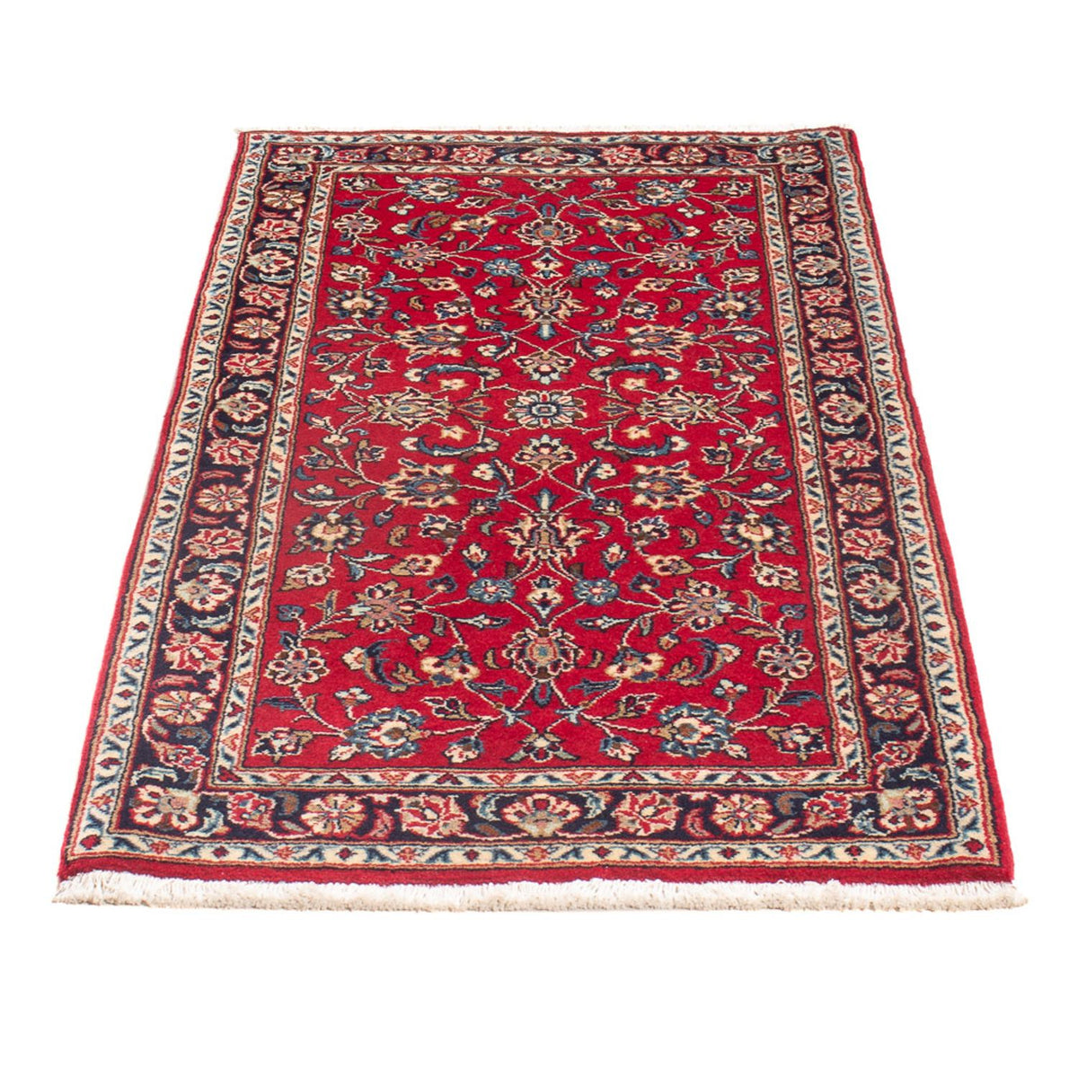 Persiska mattor - Keshan - 137 x 67 cm - röd