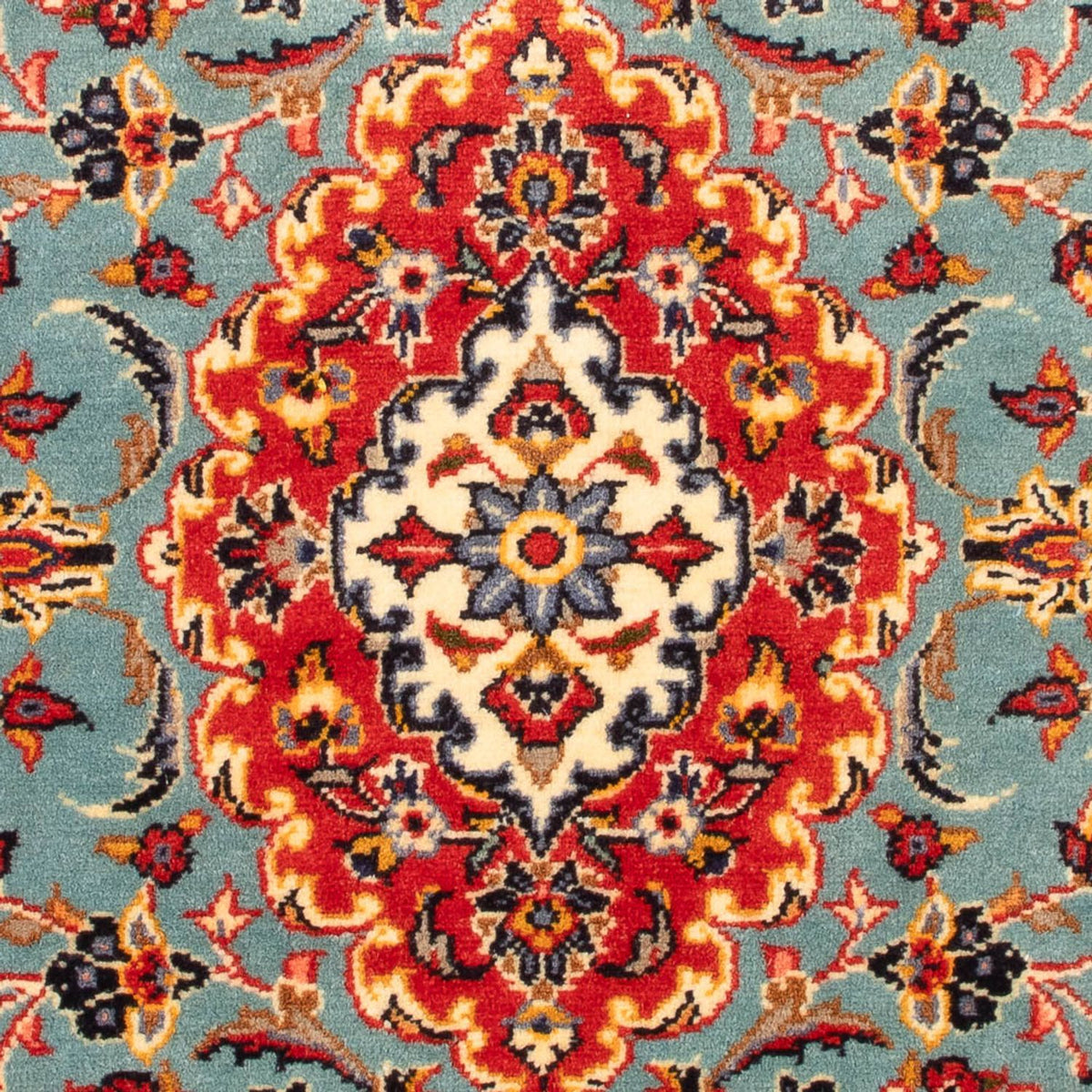 Persiska mattor - Keshan - 130 x 70 cm - röd