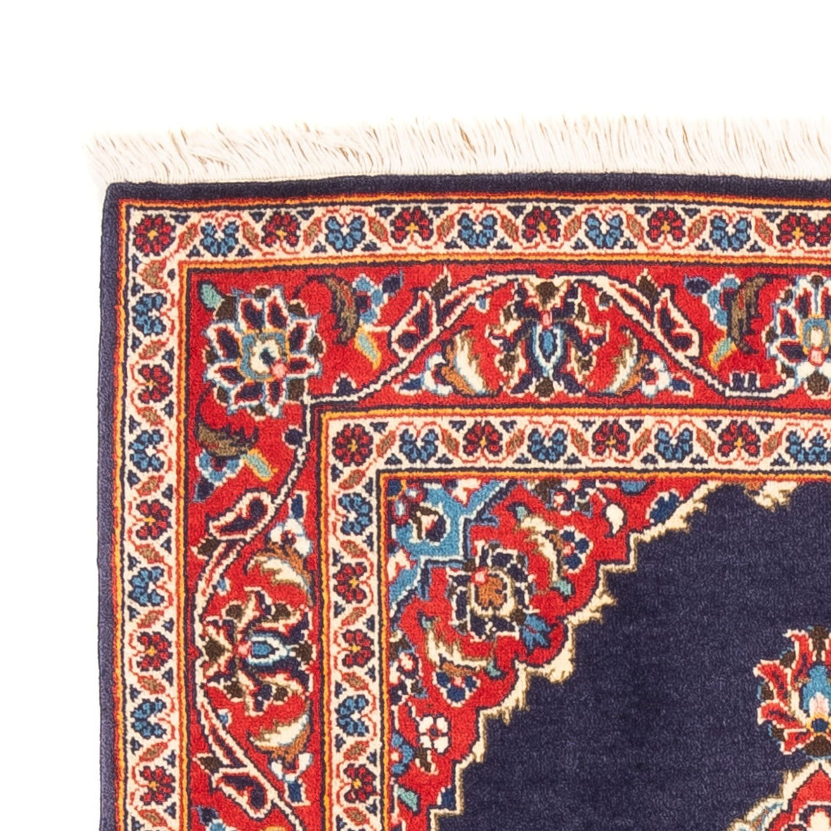 Persiska mattor - Keshan - 150 x 88 cm - mörkblå