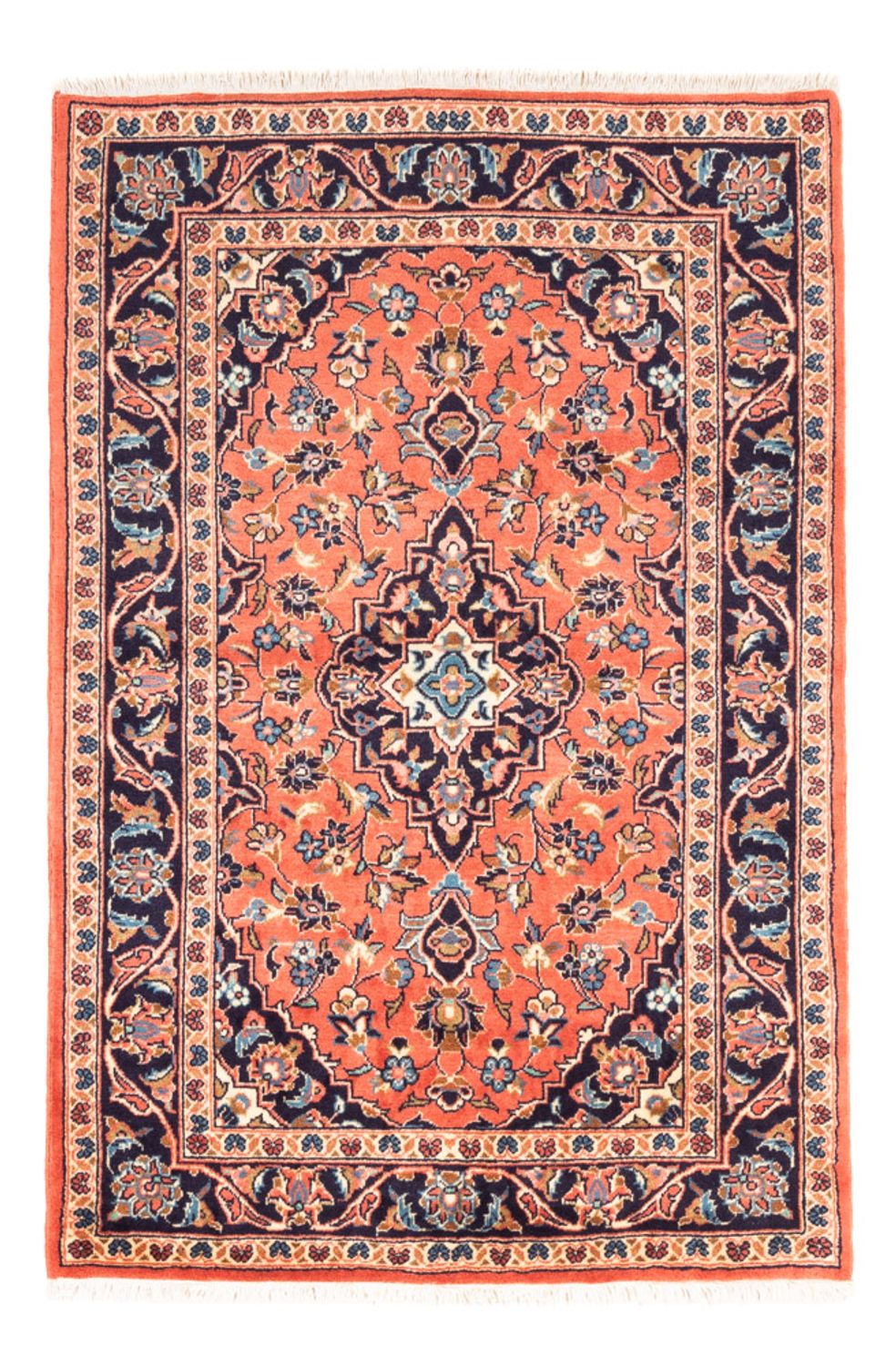 Persiska mattor - Keshan - 150 x 102 cm - orange