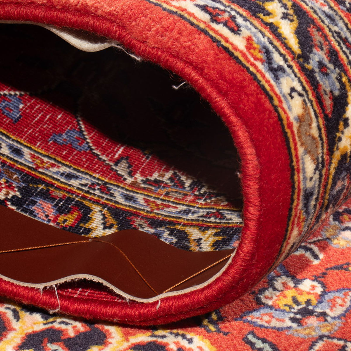 Persiska mattor - Keshan - 127 x 65 cm - röd